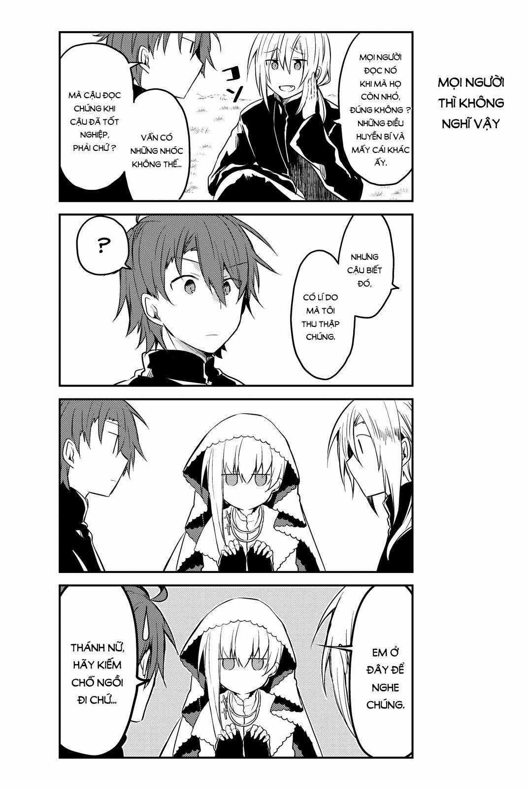 Shiro Seijo to Kuro Bokushi Chapter 5 trang 14