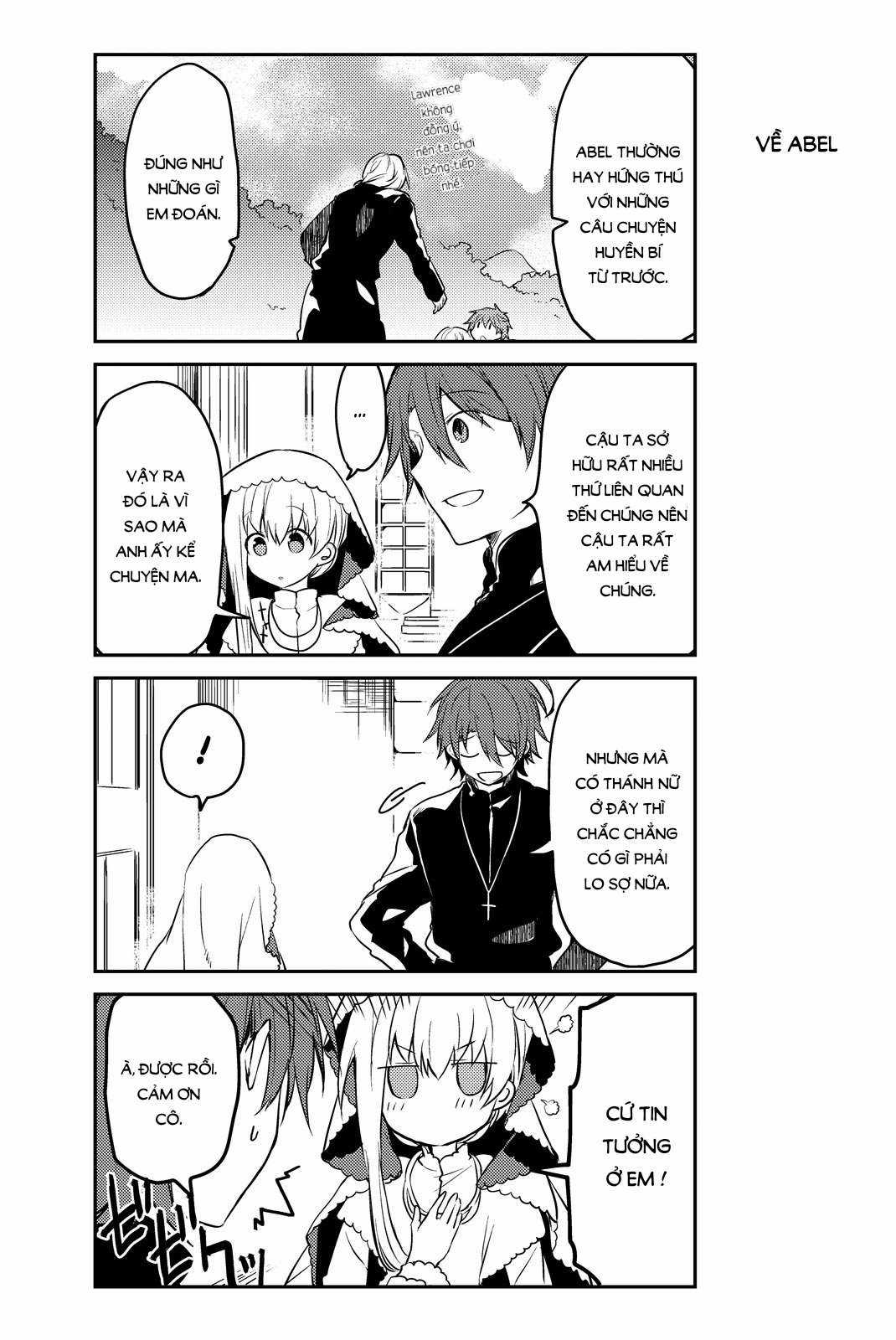 Shiro Seijo to Kuro Bokushi Chapter 5 trang 15