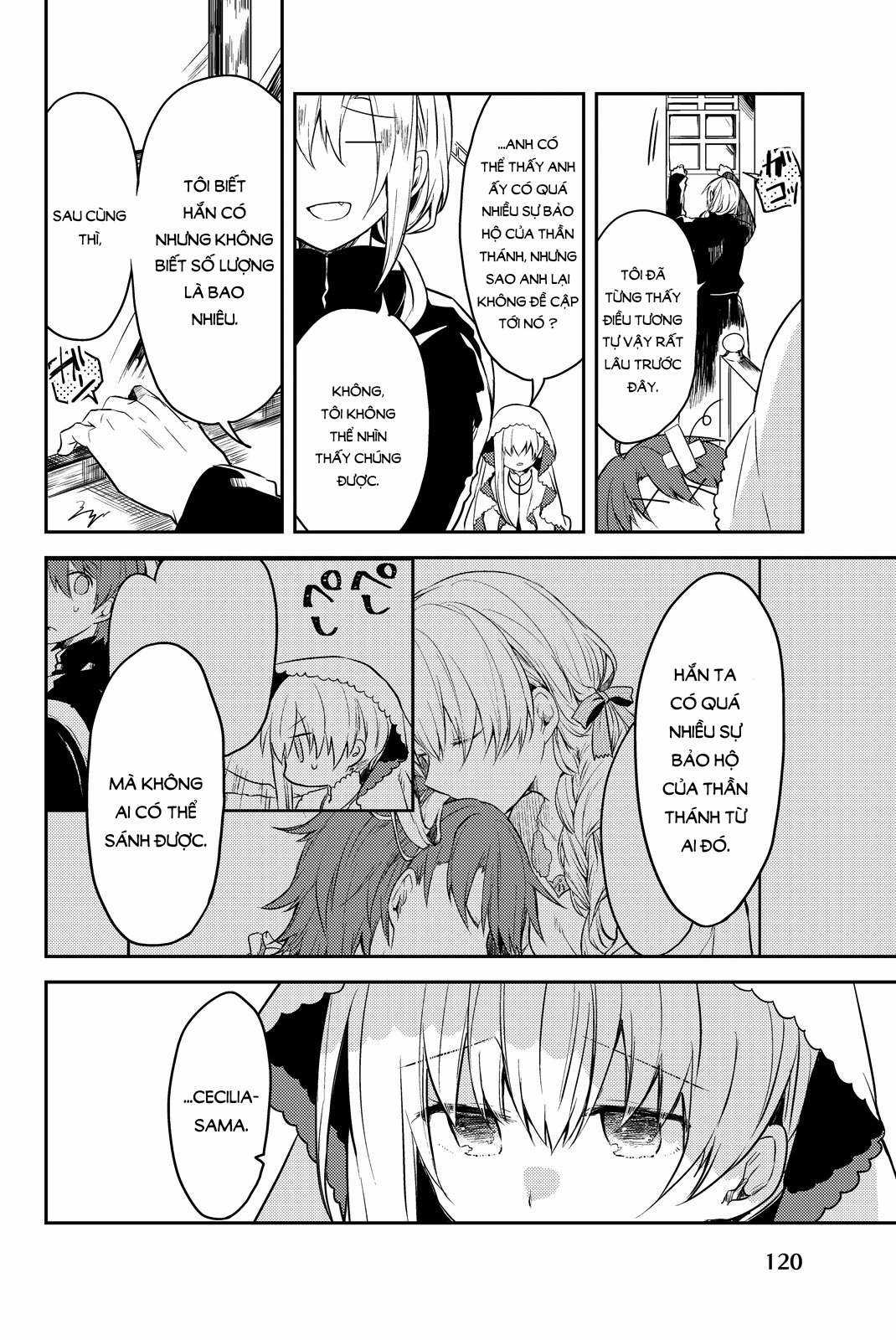 Shiro Seijo to Kuro Bokushi Chapter 5 trang 20