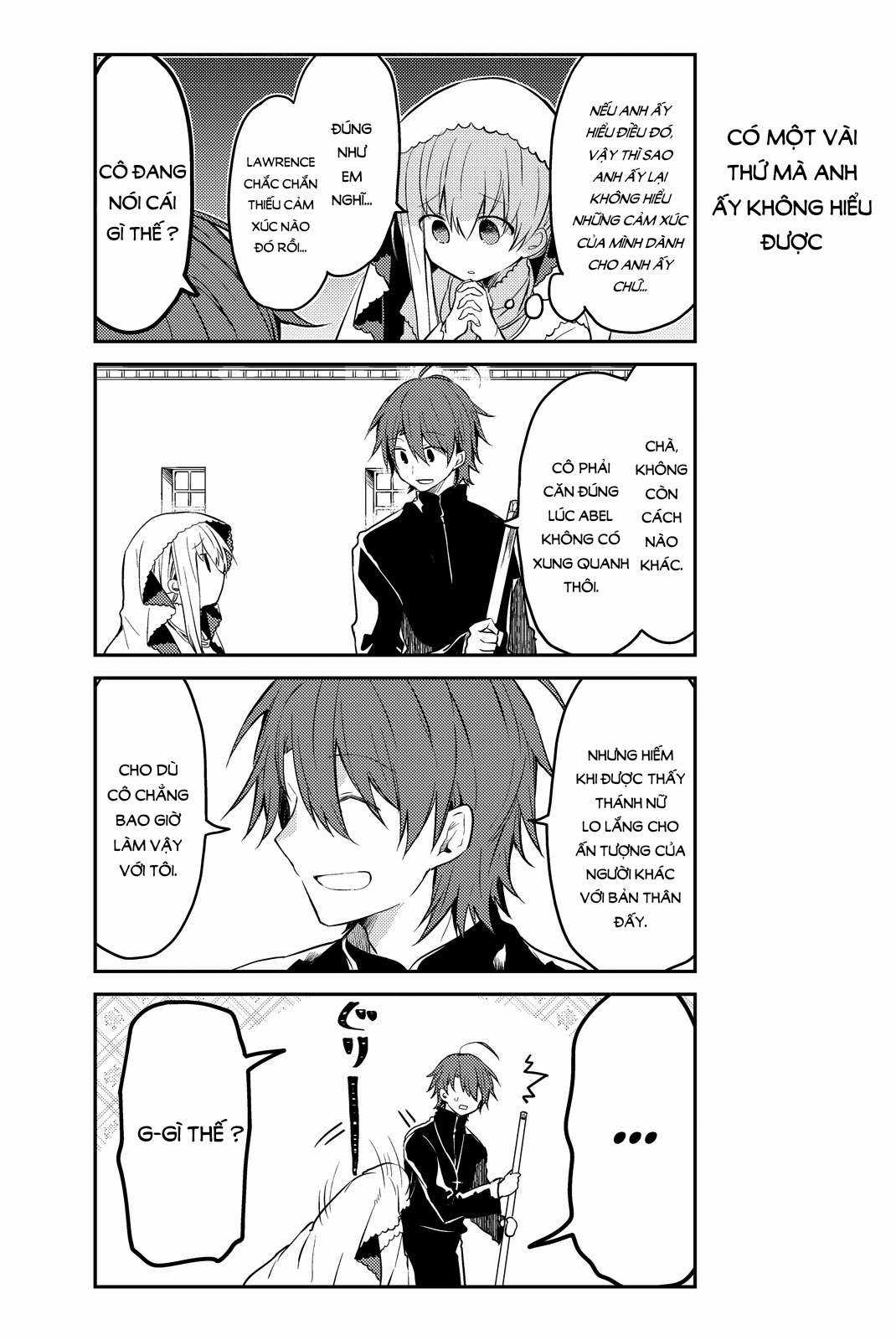 Shiro Seijo to Kuro Bokushi Chapter 5 trang 7