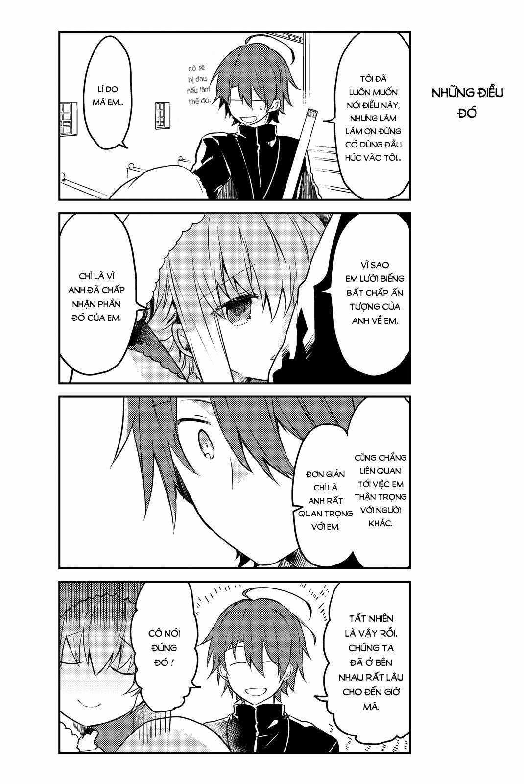 Shiro Seijo to Kuro Bokushi Chapter 5 trang 8