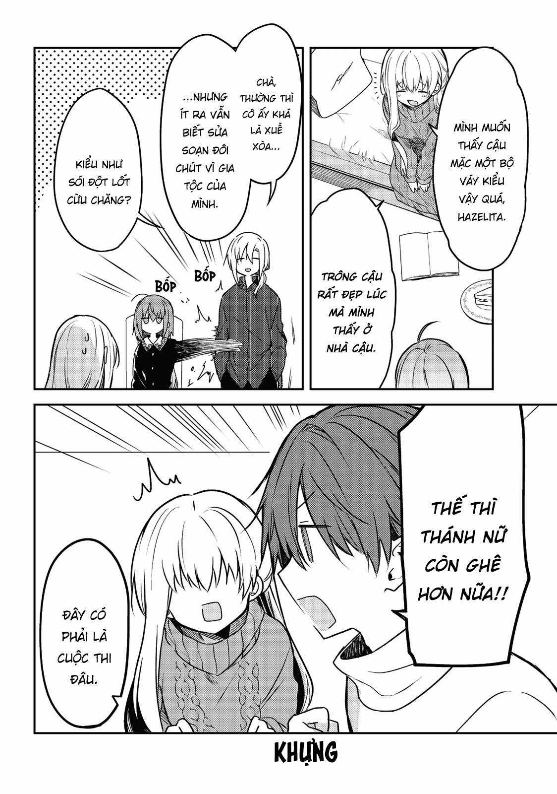 Shiro Seijo to Kuro Bokushi Chapter 50.5 trang 3