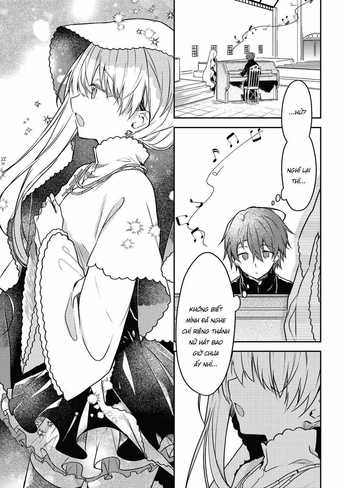 Shiro Seijo to Kuro Bokushi Chapter 50.6 trang 12