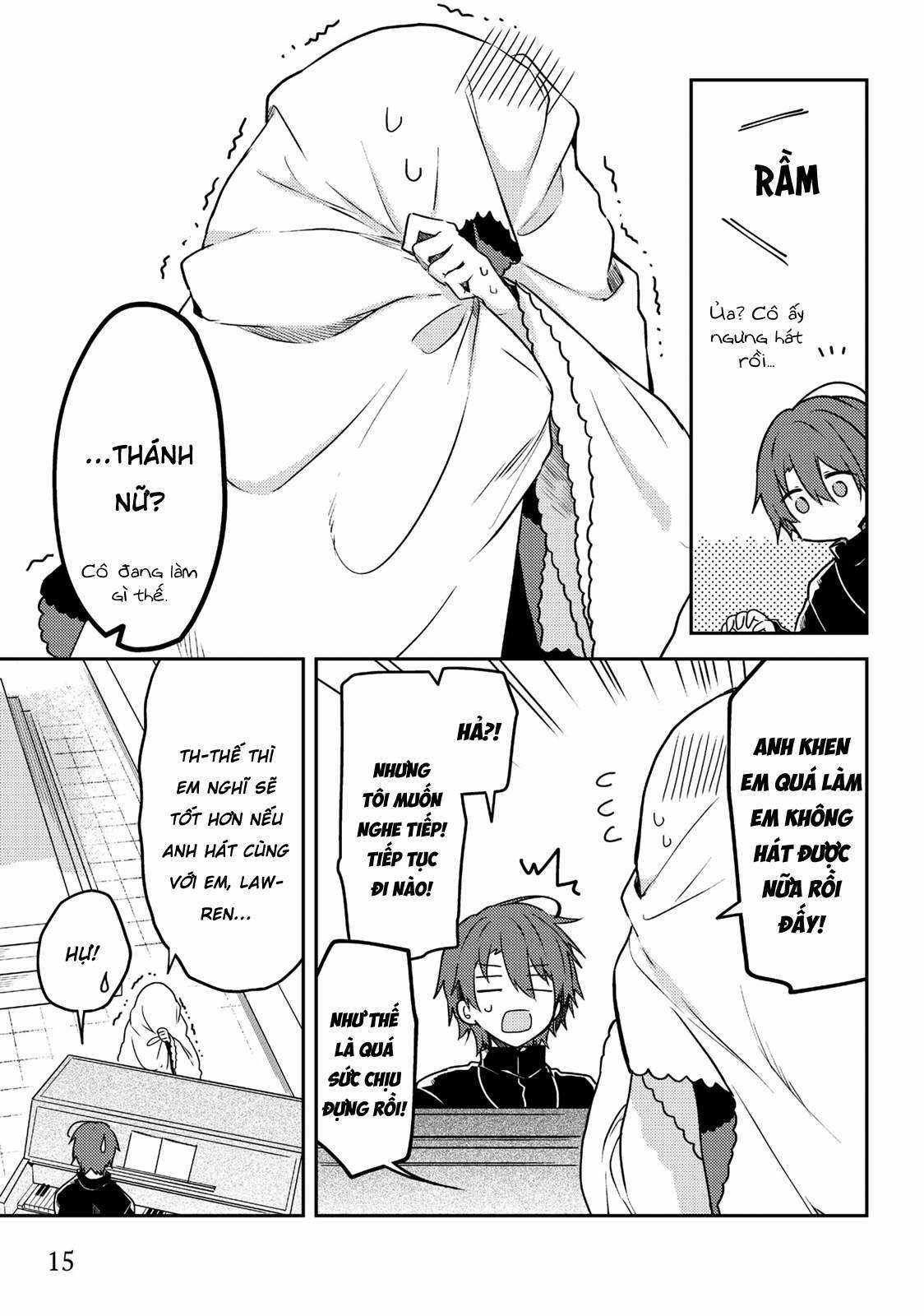 Shiro Seijo to Kuro Bokushi Chapter 50.6 trang 14