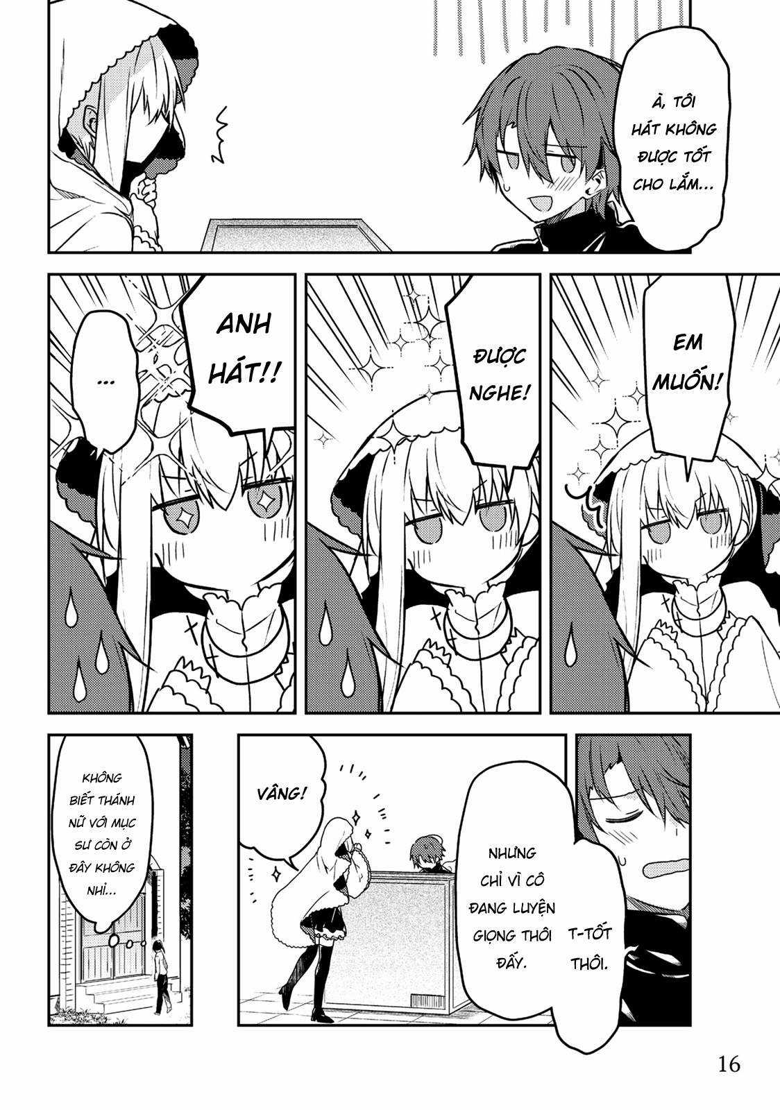 Shiro Seijo to Kuro Bokushi Chapter 50.6 trang 15