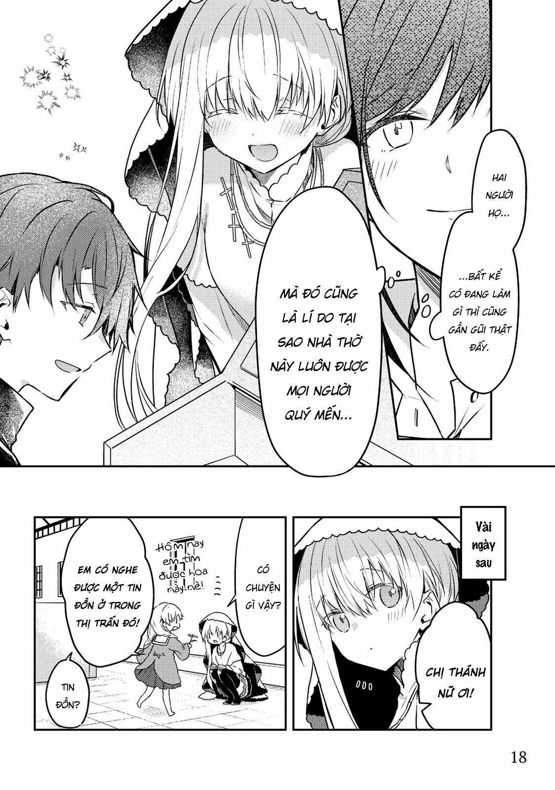 Shiro Seijo to Kuro Bokushi Chapter 50.6 trang 17