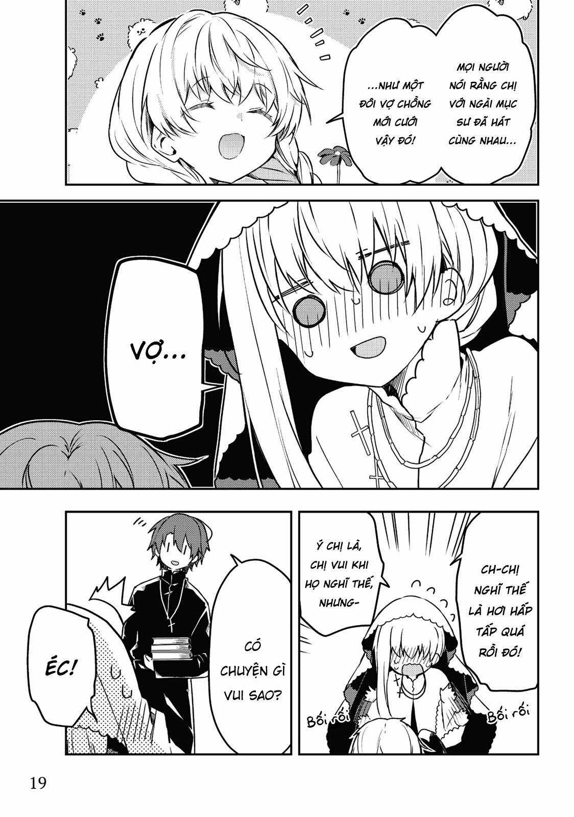 Shiro Seijo to Kuro Bokushi Chapter 50.6 trang 18