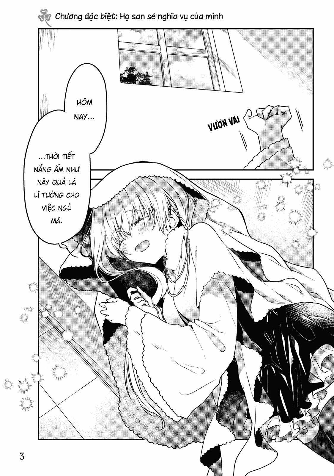 Shiro Seijo to Kuro Bokushi Chapter 50.6 trang 2