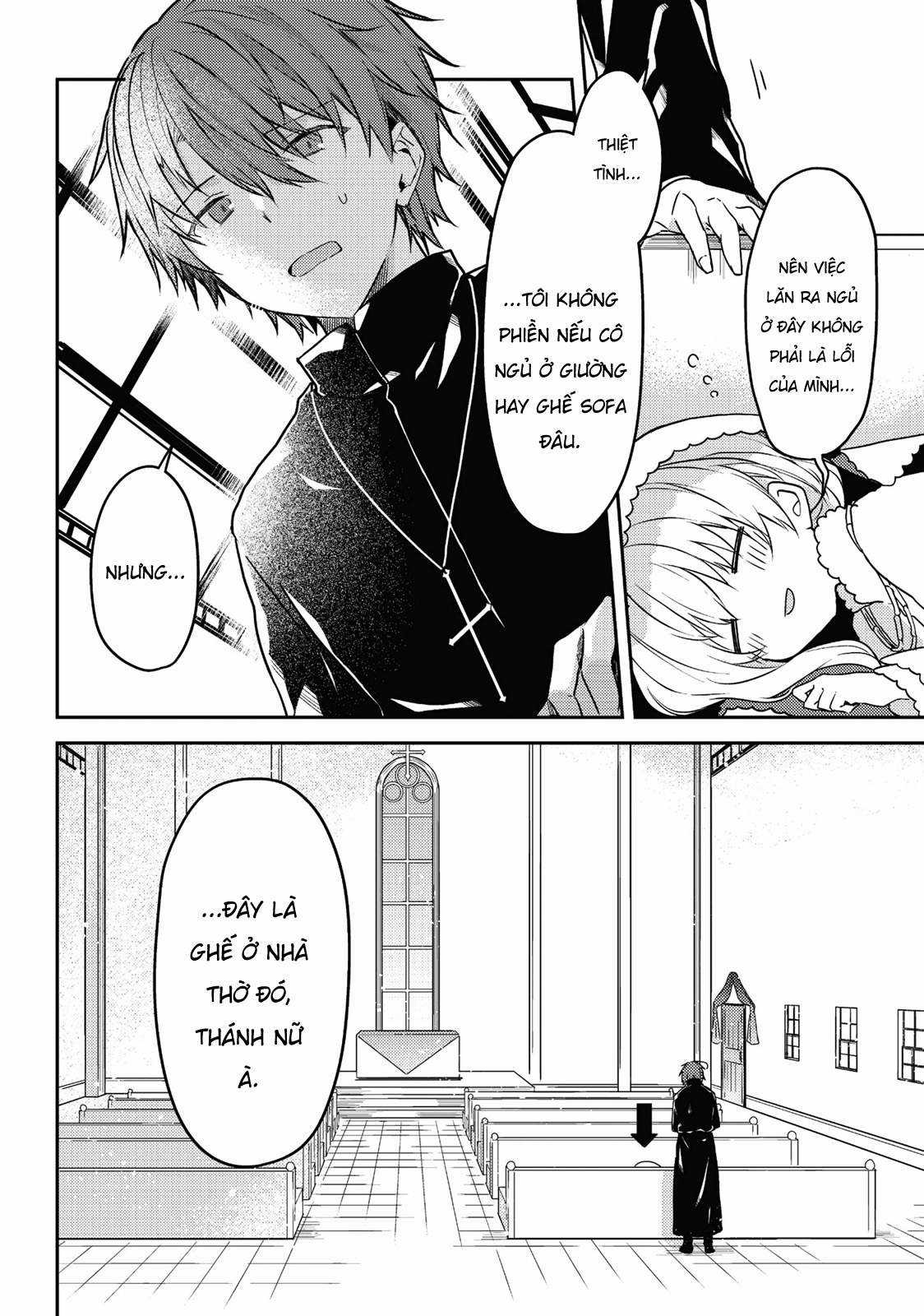 Shiro Seijo to Kuro Bokushi Chapter 50.6 trang 3