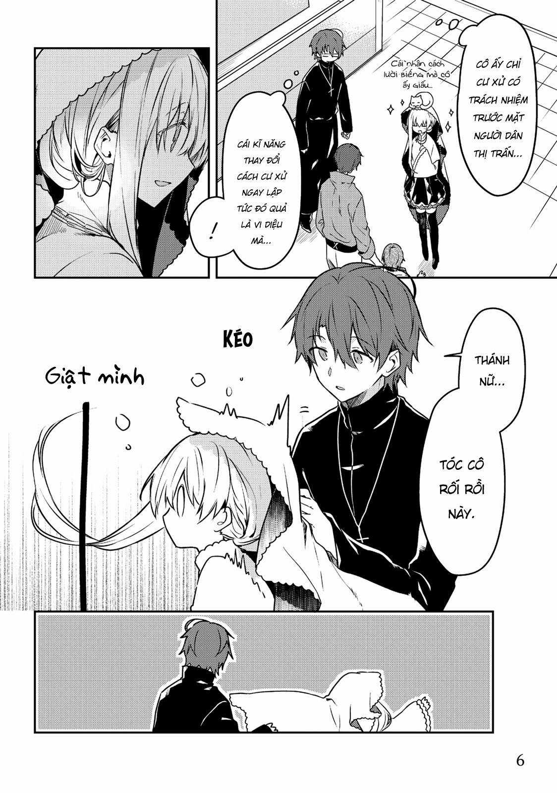 Shiro Seijo to Kuro Bokushi Chapter 50.6 trang 5