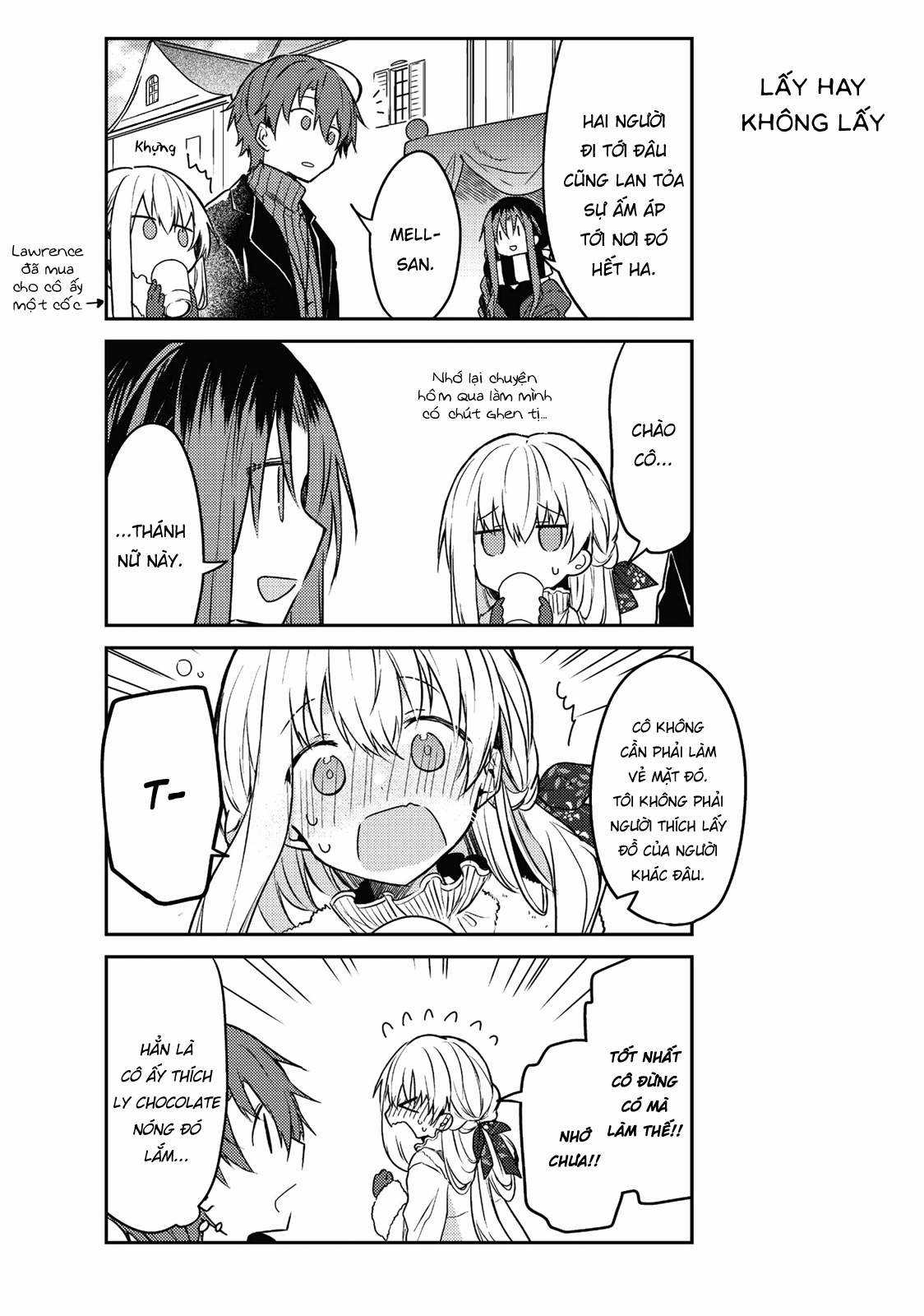 Shiro Seijo to Kuro Bokushi Chapter 50 trang 12