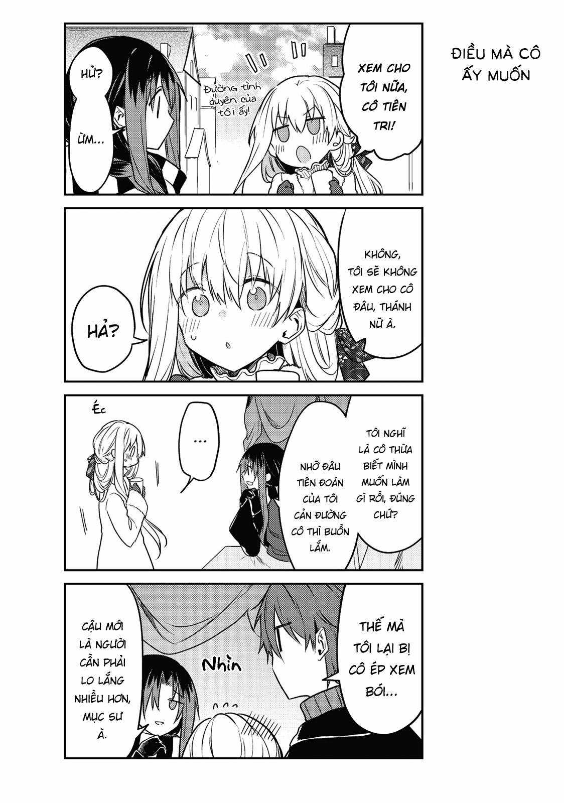 Shiro Seijo to Kuro Bokushi Chapter 50 trang 14