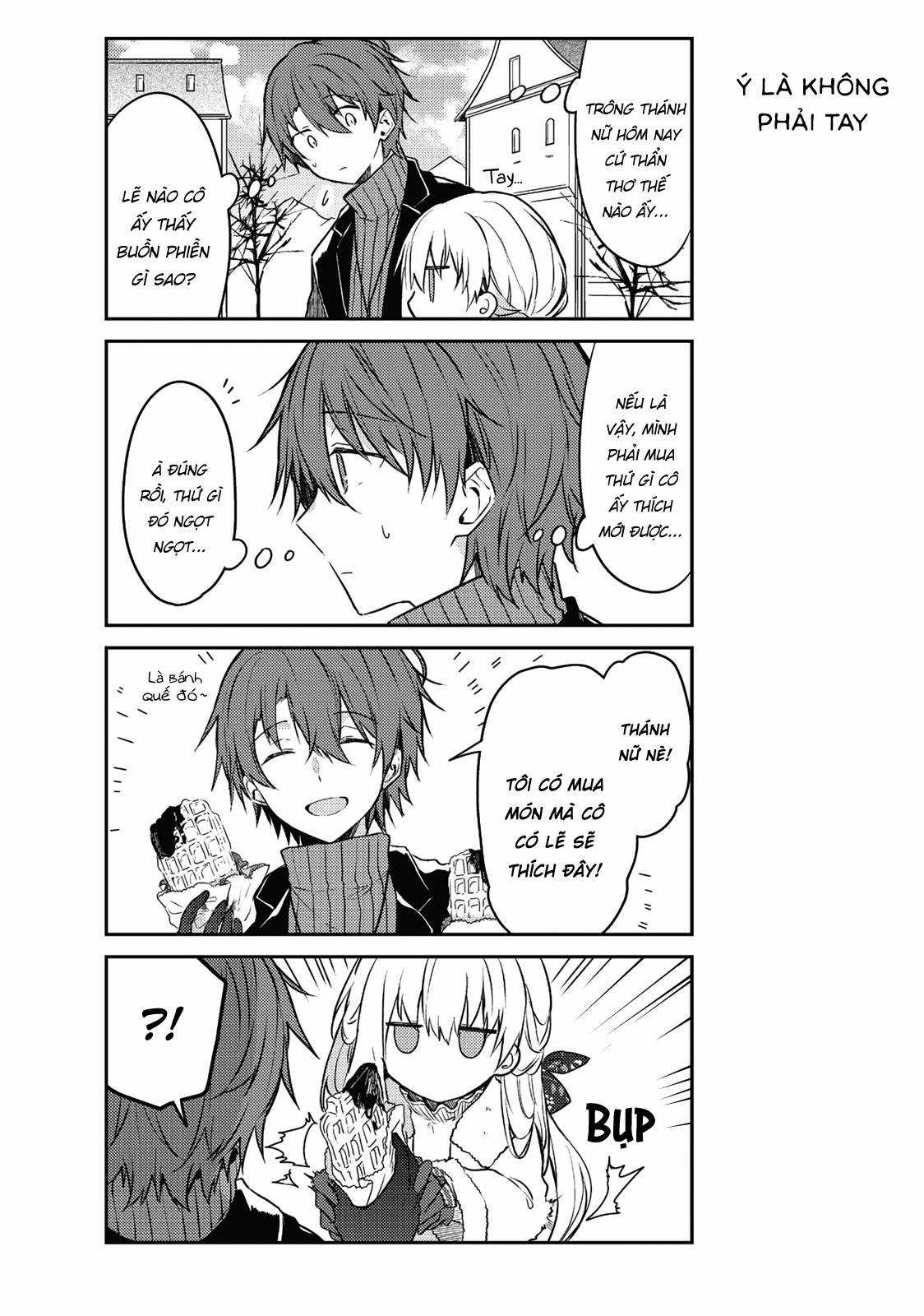 Shiro Seijo to Kuro Bokushi Chapter 50 trang 16