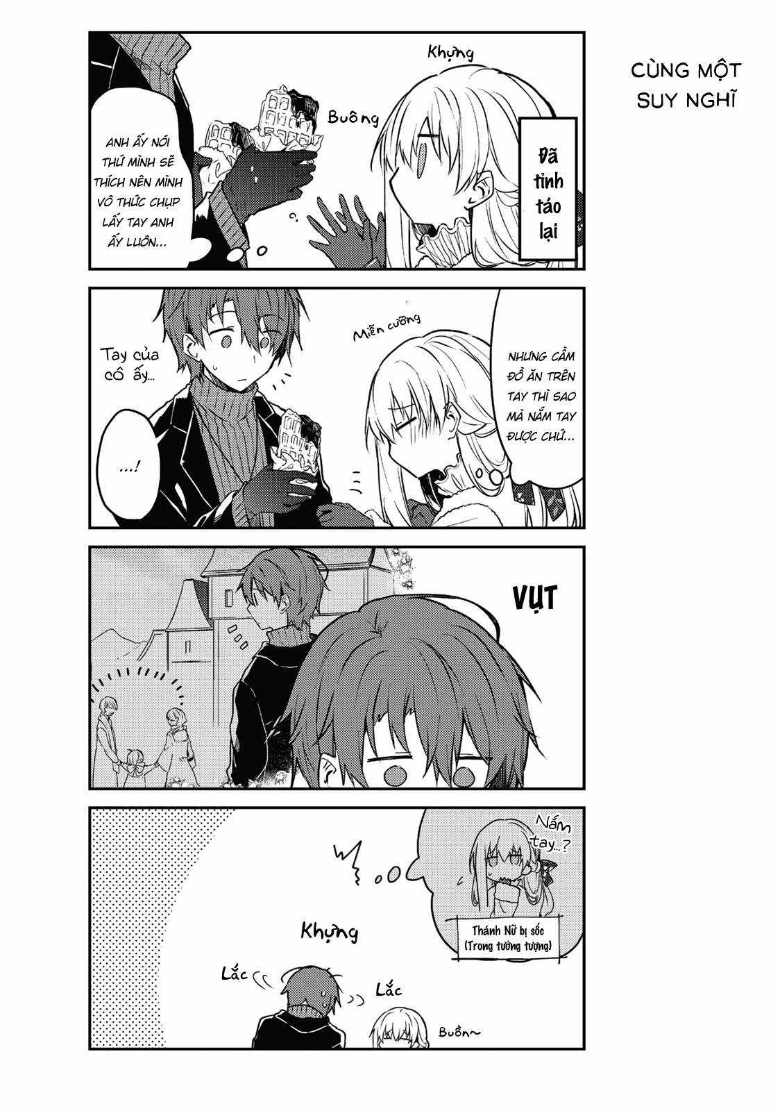 Shiro Seijo to Kuro Bokushi Chapter 50 trang 17