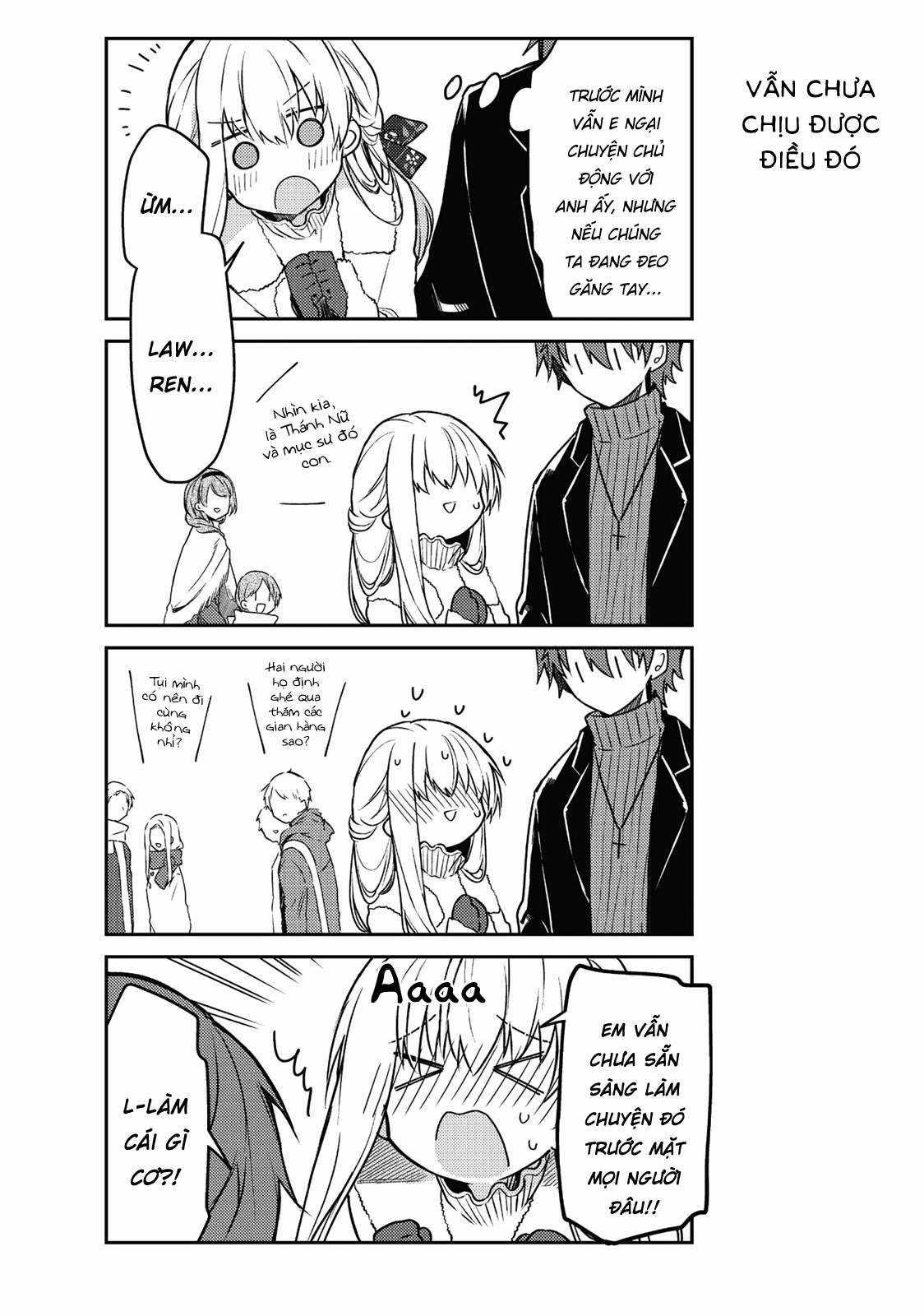 Shiro Seijo to Kuro Bokushi Chapter 50 trang 9