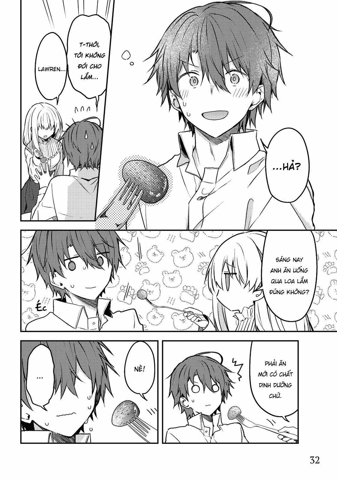 Shiro Seijo to Kuro Bokushi Chapter 51 trang 10