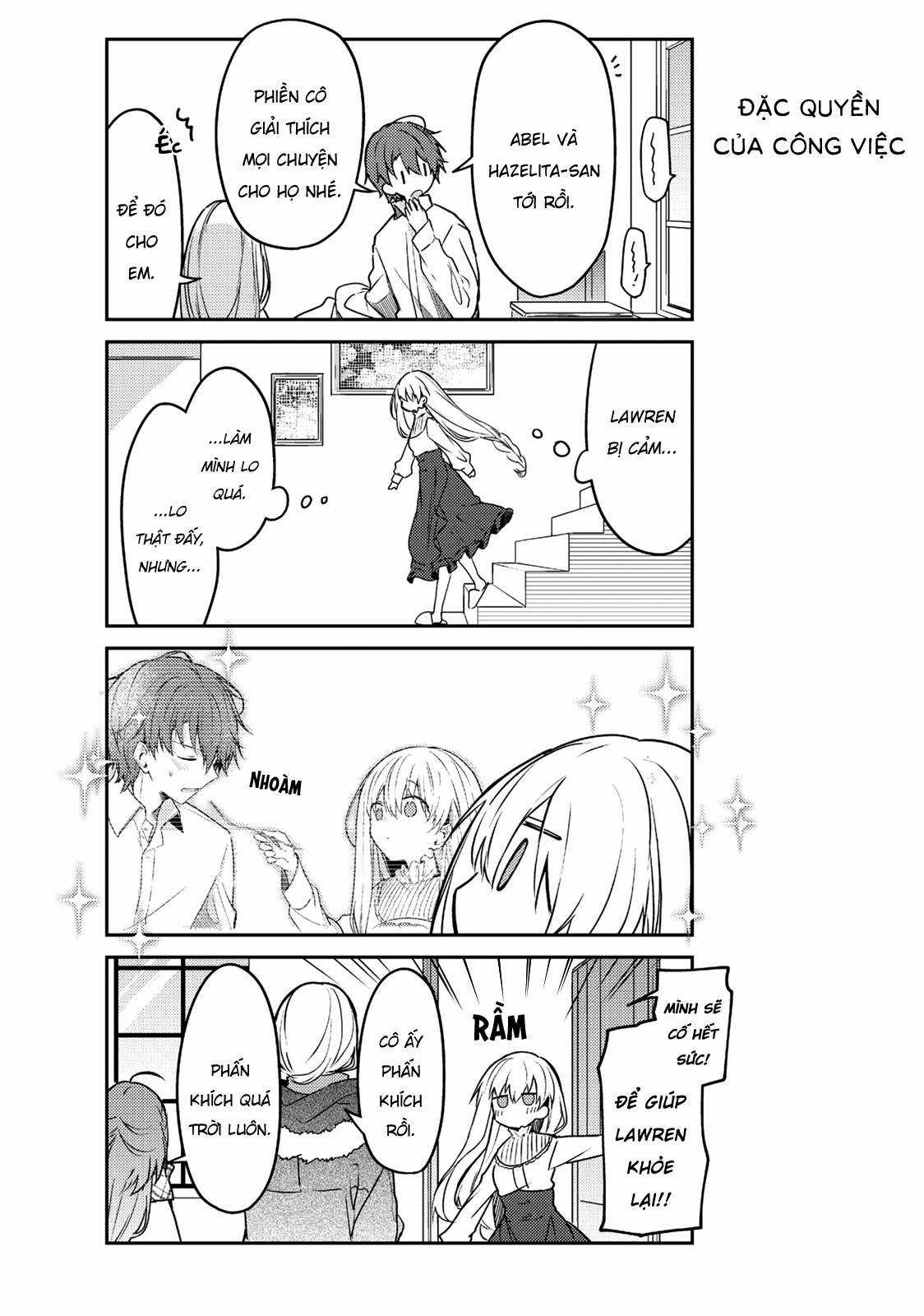 Shiro Seijo to Kuro Bokushi Chapter 51 trang 12