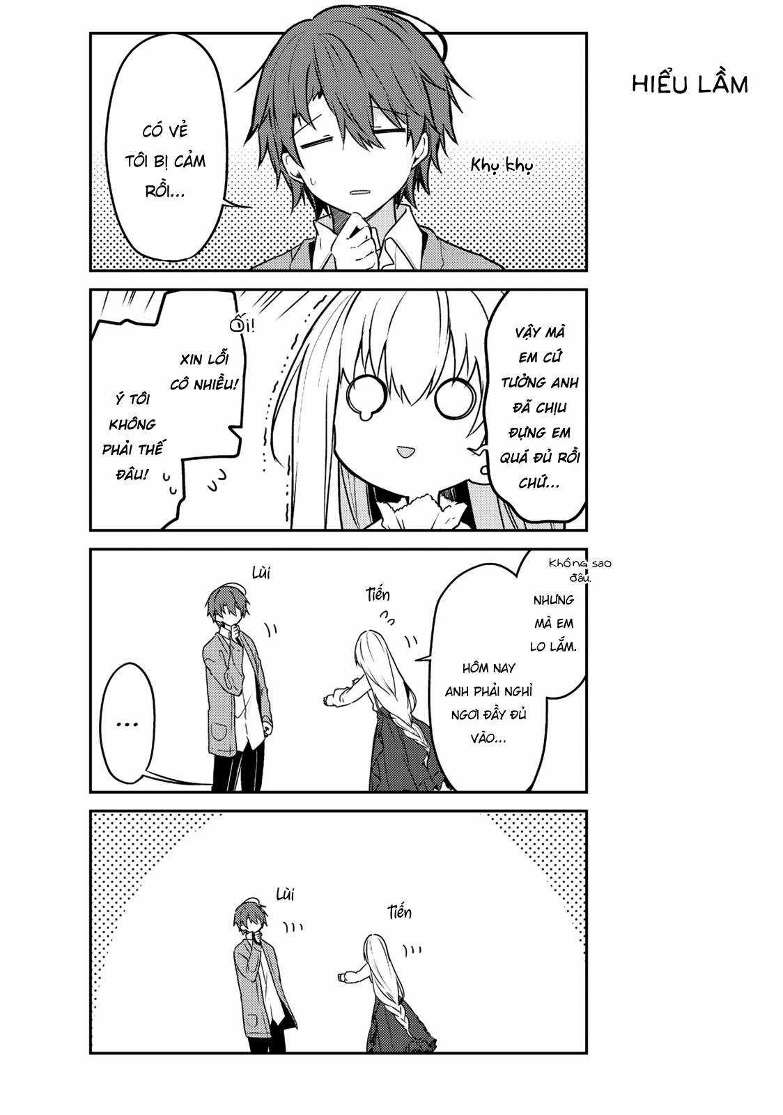 Shiro Seijo to Kuro Bokushi Chapter 51 trang 3