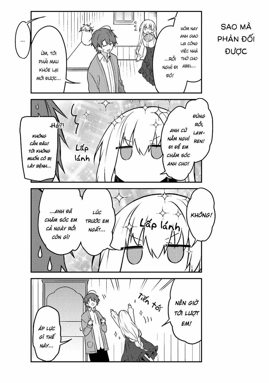 Shiro Seijo to Kuro Bokushi Chapter 51 trang 5