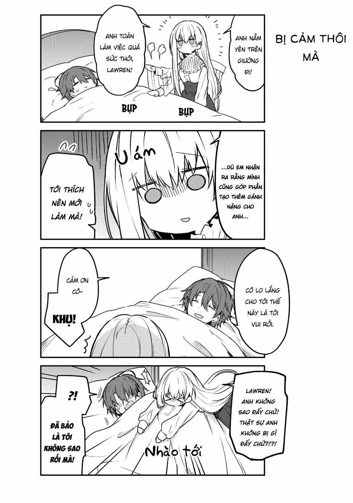 Shiro Seijo to Kuro Bokushi Chapter 51 trang 6