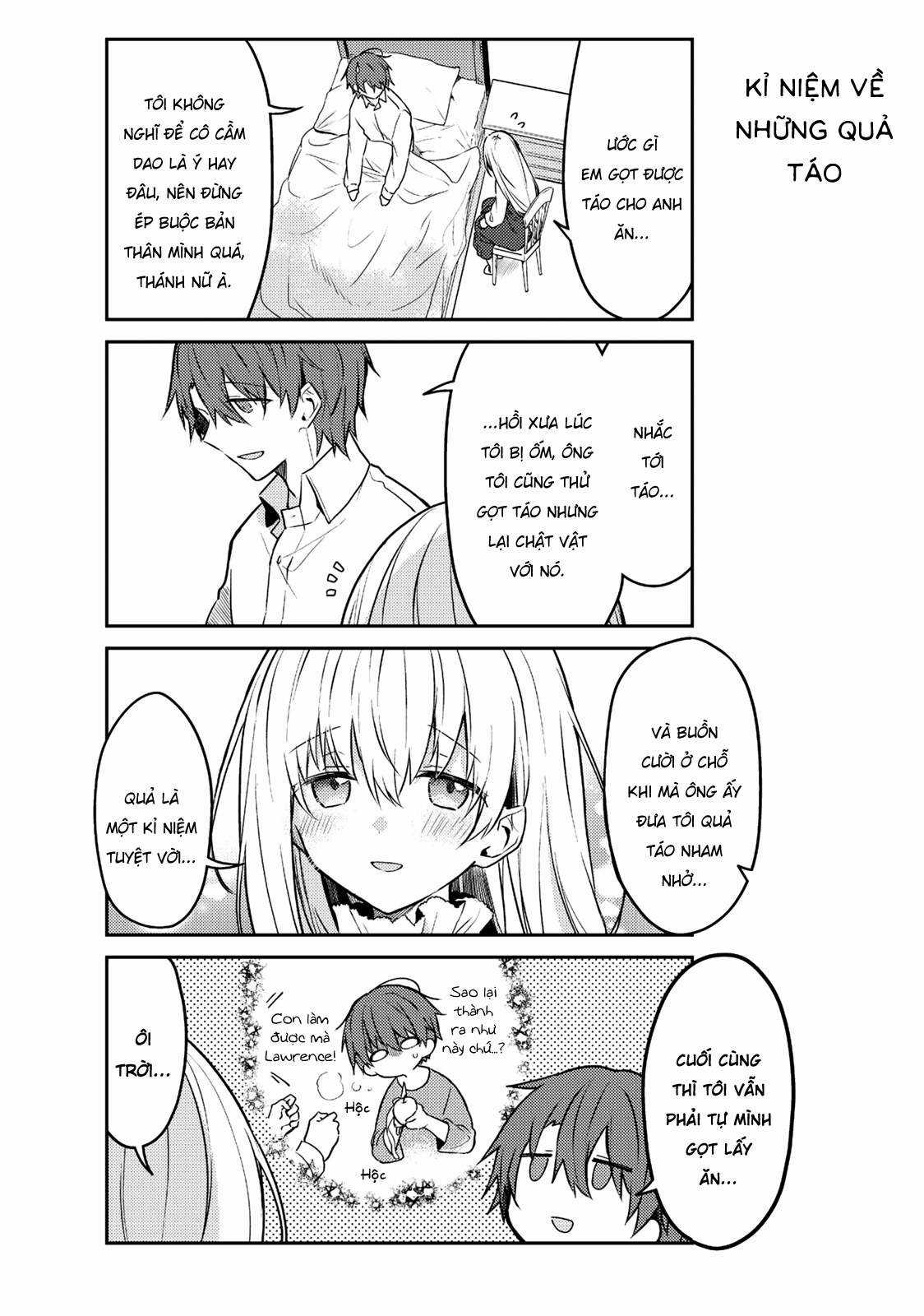 Shiro Seijo to Kuro Bokushi Chapter 51 trang 8