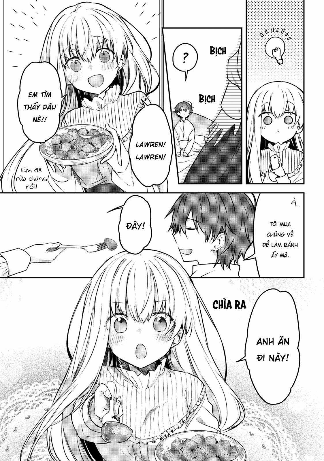 Shiro Seijo to Kuro Bokushi Chapter 51 trang 9