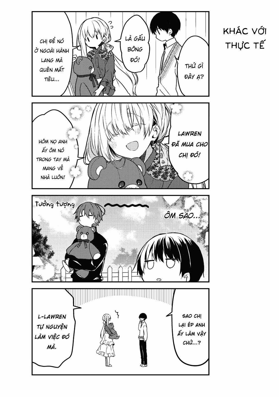 Shiro Seijo to Kuro Bokushi Chapter 52 trang 12