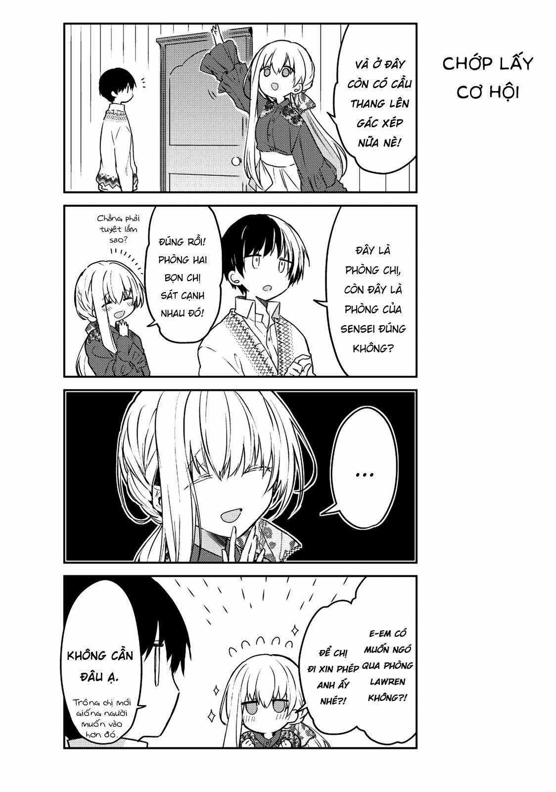 Shiro Seijo to Kuro Bokushi Chapter 52 trang 13