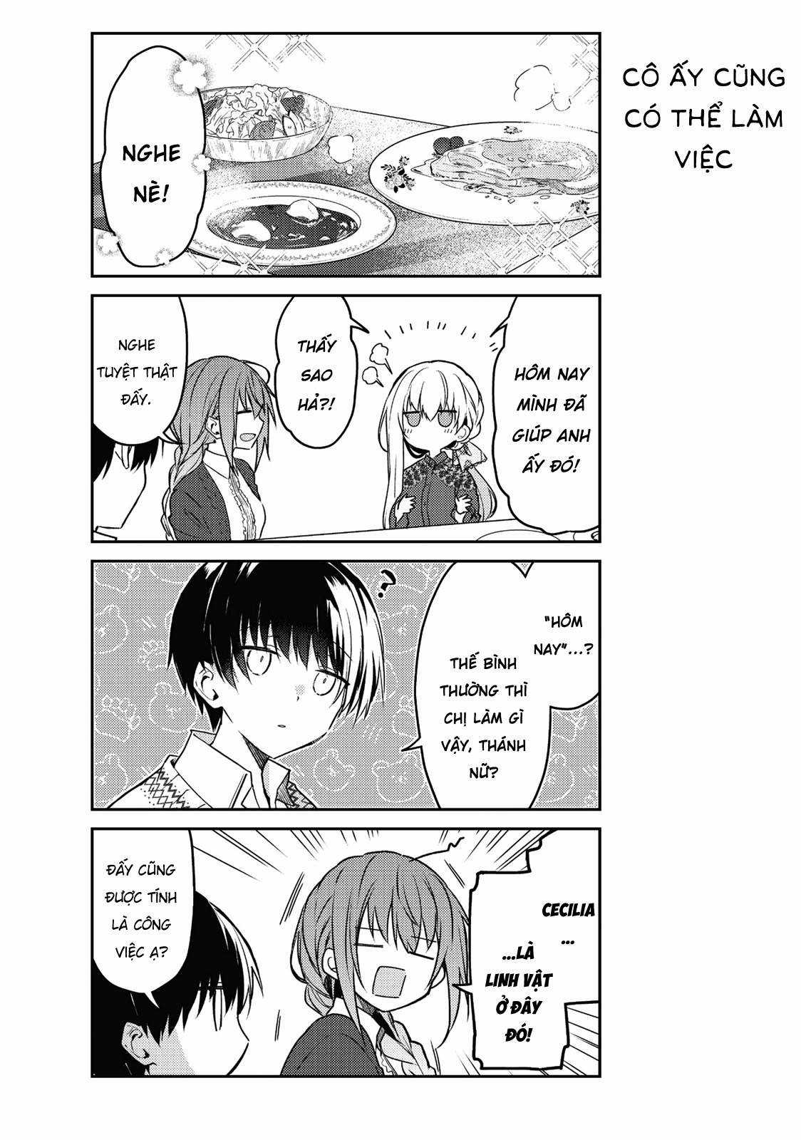 Shiro Seijo to Kuro Bokushi Chapter 52 trang 16