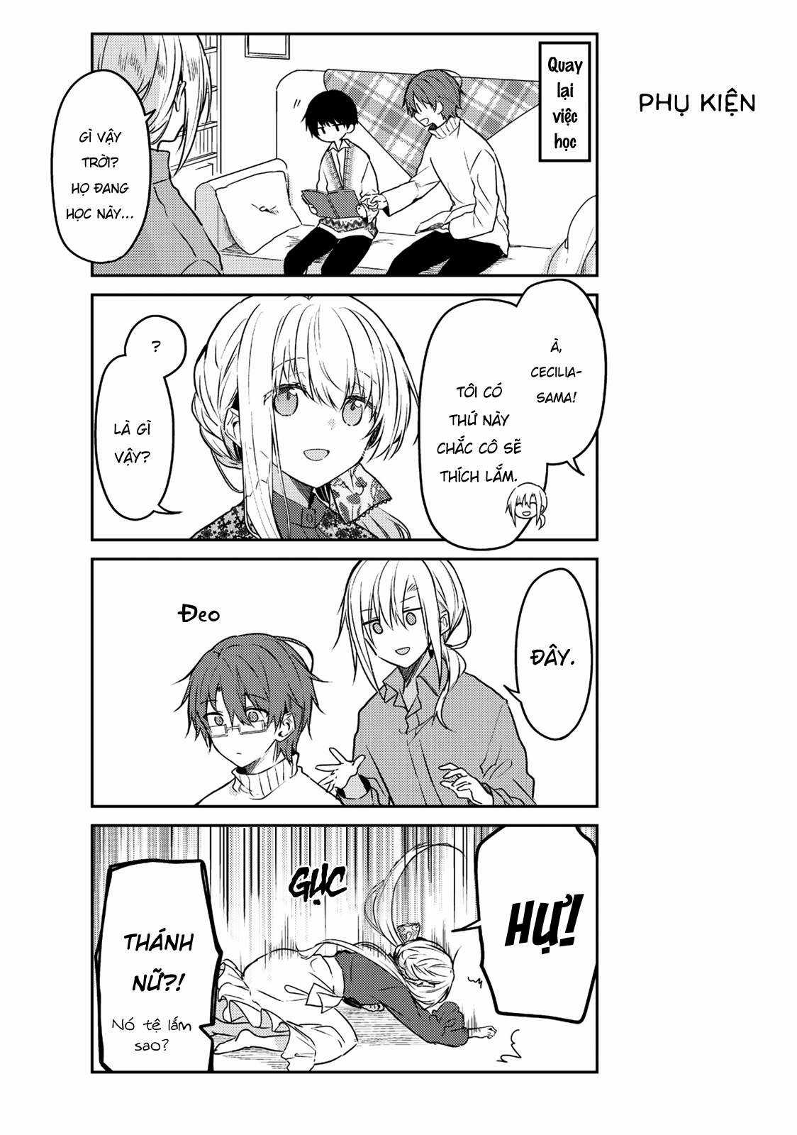 Shiro Seijo to Kuro Bokushi Chapter 52 trang 17