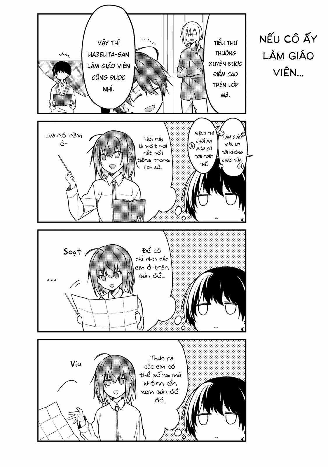 Shiro Seijo to Kuro Bokushi Chapter 52 trang 19