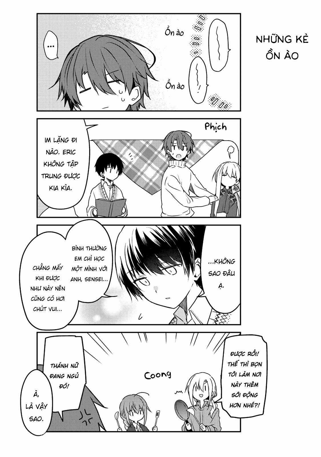 Shiro Seijo to Kuro Bokushi Chapter 52 trang 21