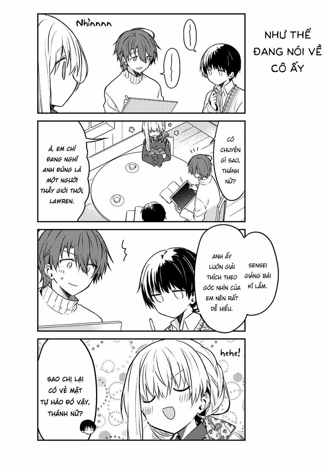 Shiro Seijo to Kuro Bokushi Chapter 52 trang 9