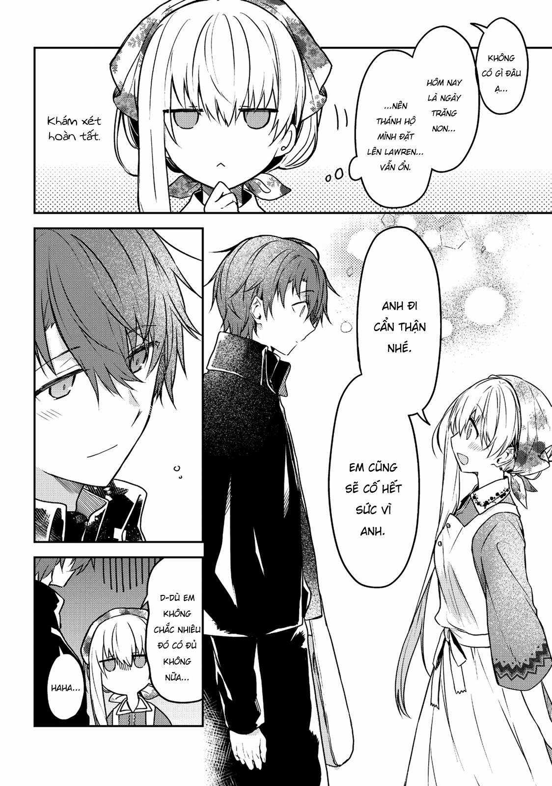 Shiro Seijo to Kuro Bokushi Chapter 53 trang 10