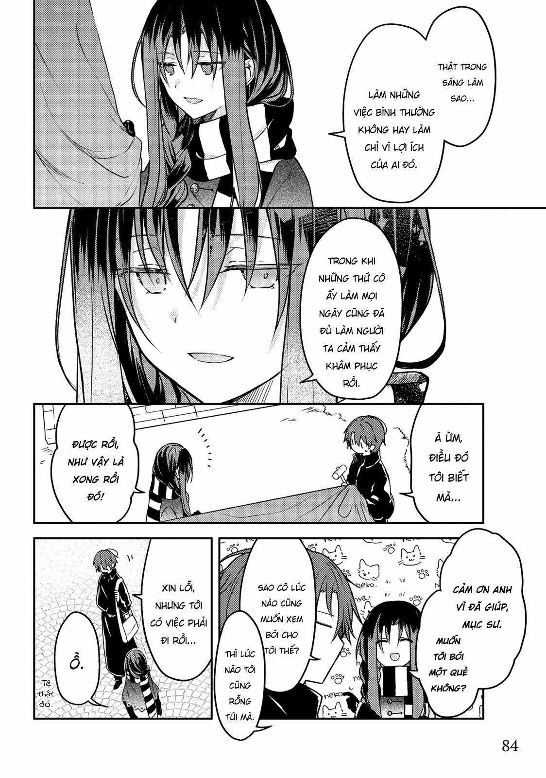 Shiro Seijo to Kuro Bokushi Chapter 53 trang 14