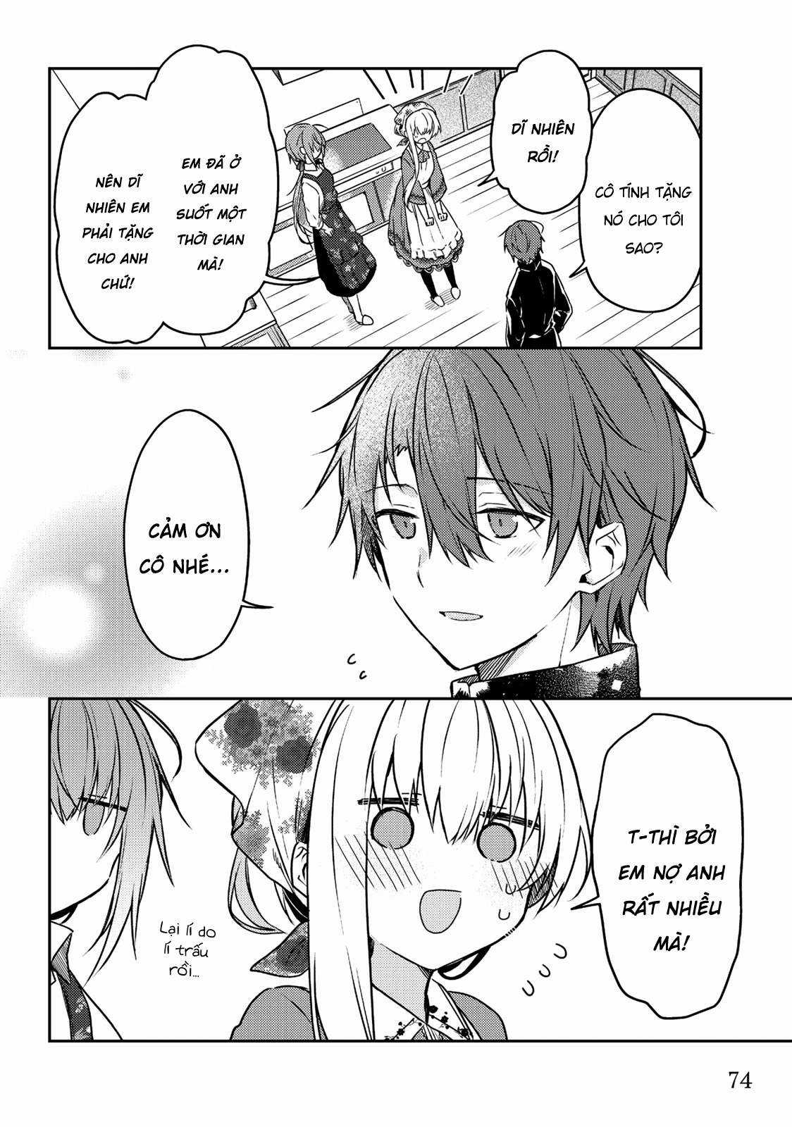 Shiro Seijo to Kuro Bokushi Chapter 53 trang 4