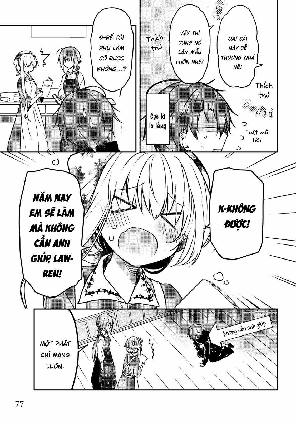 Shiro Seijo to Kuro Bokushi Chapter 53 trang 7