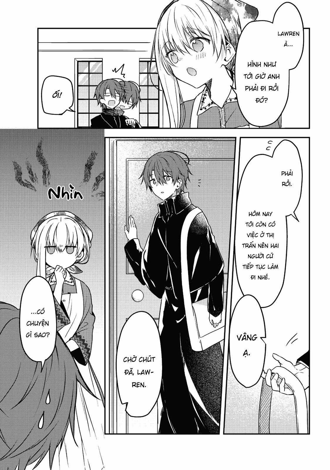 Shiro Seijo to Kuro Bokushi Chapter 53 trang 9