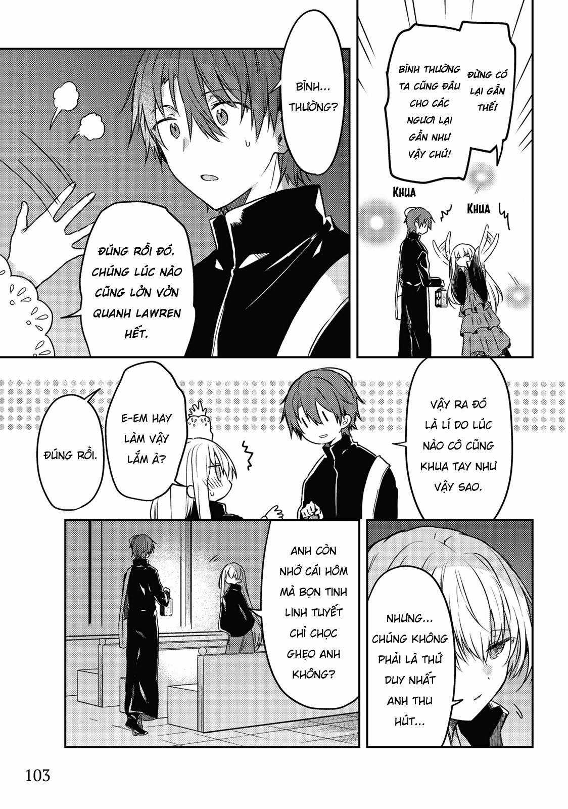Shiro Seijo to Kuro Bokushi Chapter 54 trang 11