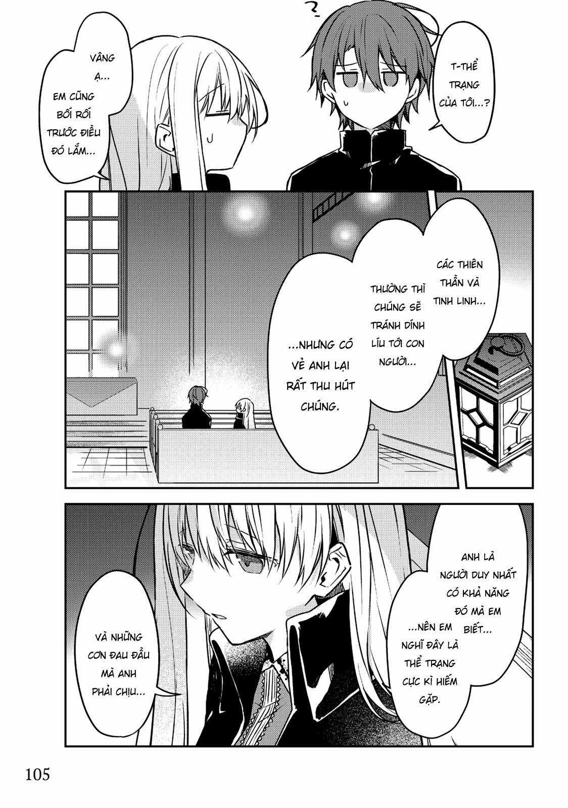 Shiro Seijo to Kuro Bokushi Chapter 54 trang 13