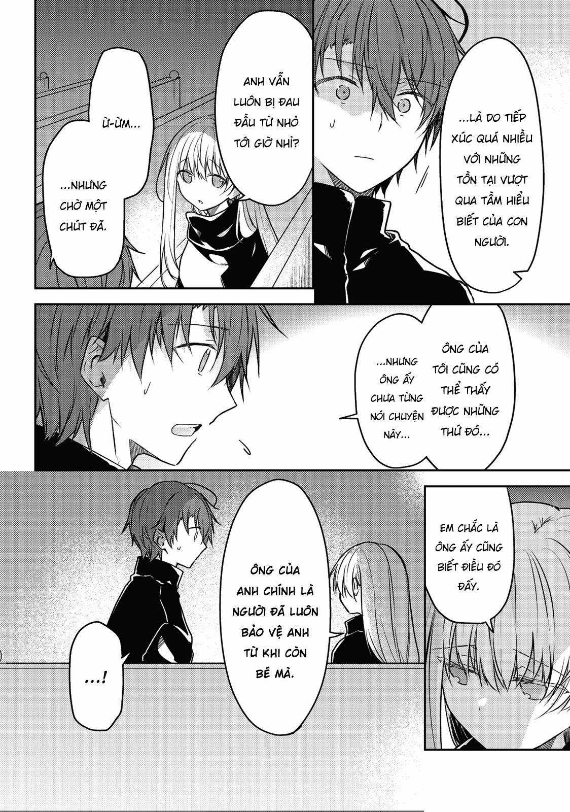 Shiro Seijo to Kuro Bokushi Chapter 54 trang 14