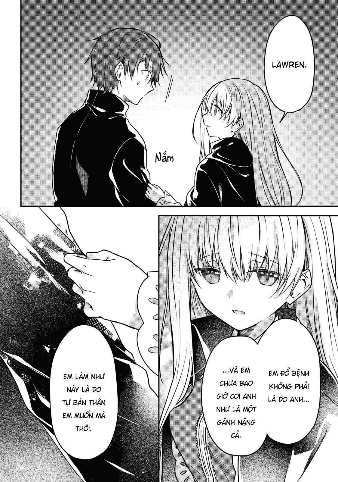 Shiro Seijo to Kuro Bokushi Chapter 54 trang 18