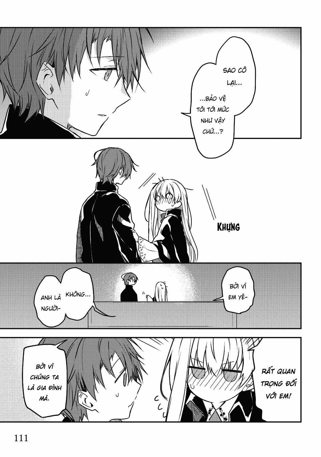 Shiro Seijo to Kuro Bokushi Chapter 54 trang 19