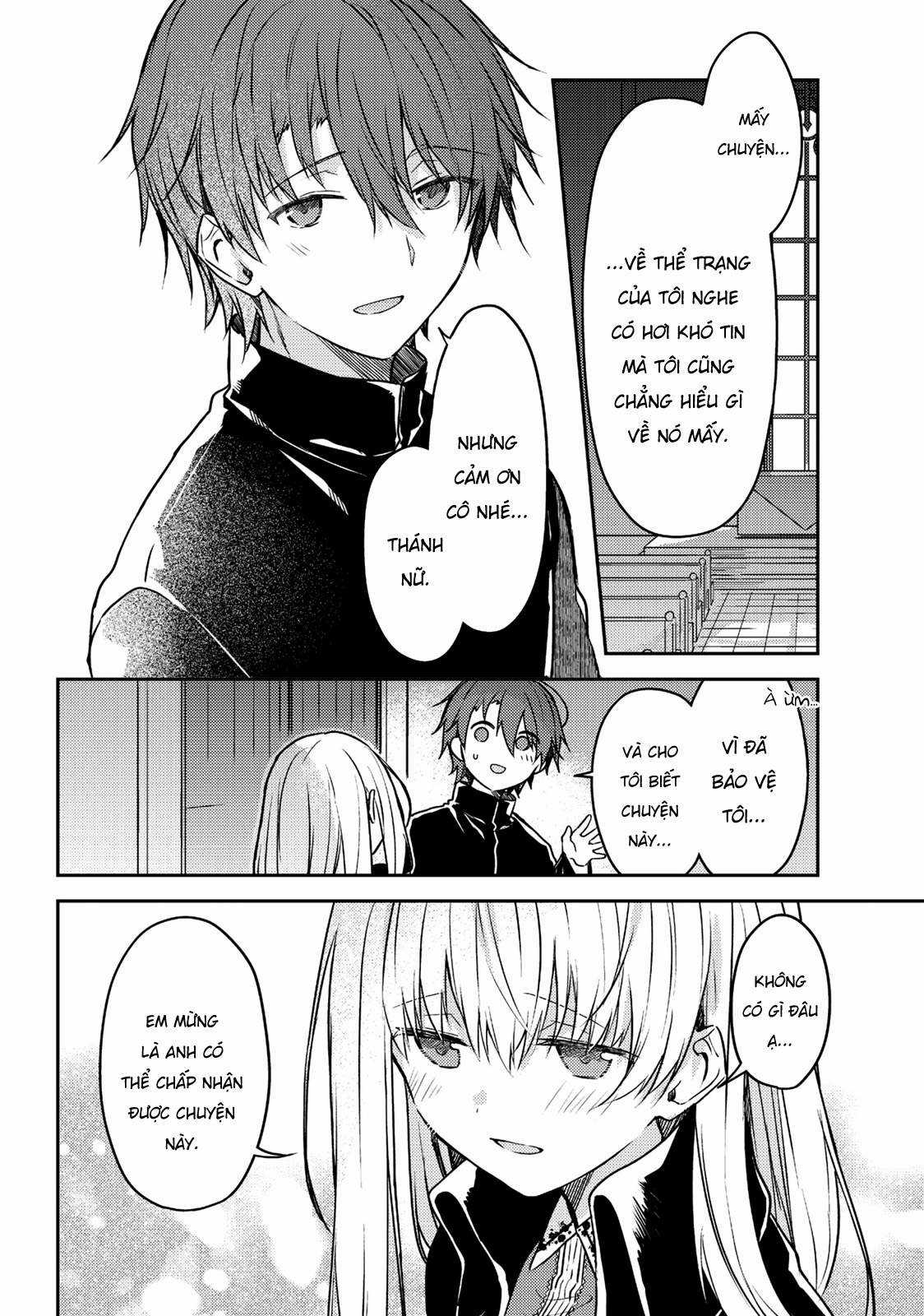 Shiro Seijo to Kuro Bokushi Chapter 54 trang 22