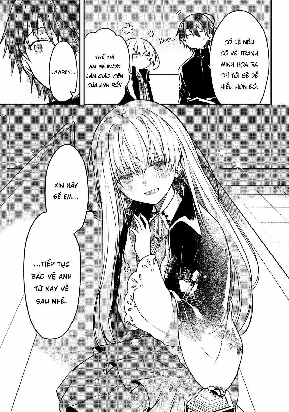 Shiro Seijo to Kuro Bokushi Chapter 54 trang 23