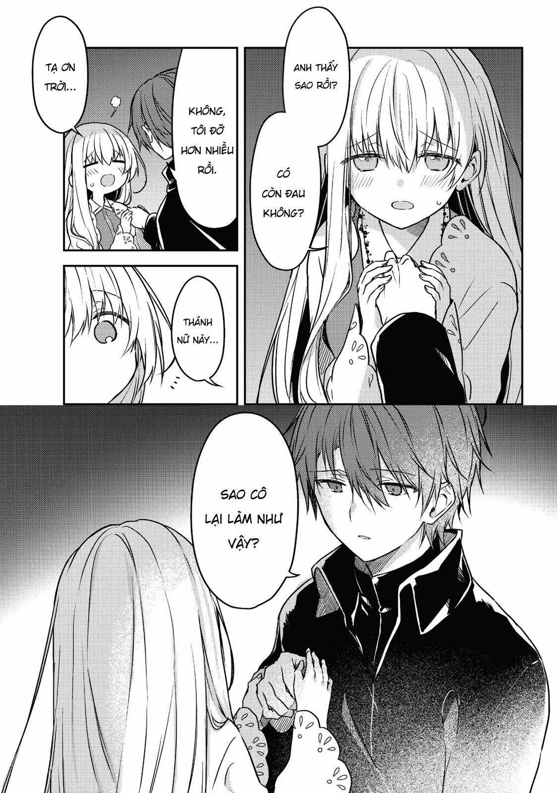 Shiro Seijo to Kuro Bokushi Chapter 54 trang 7