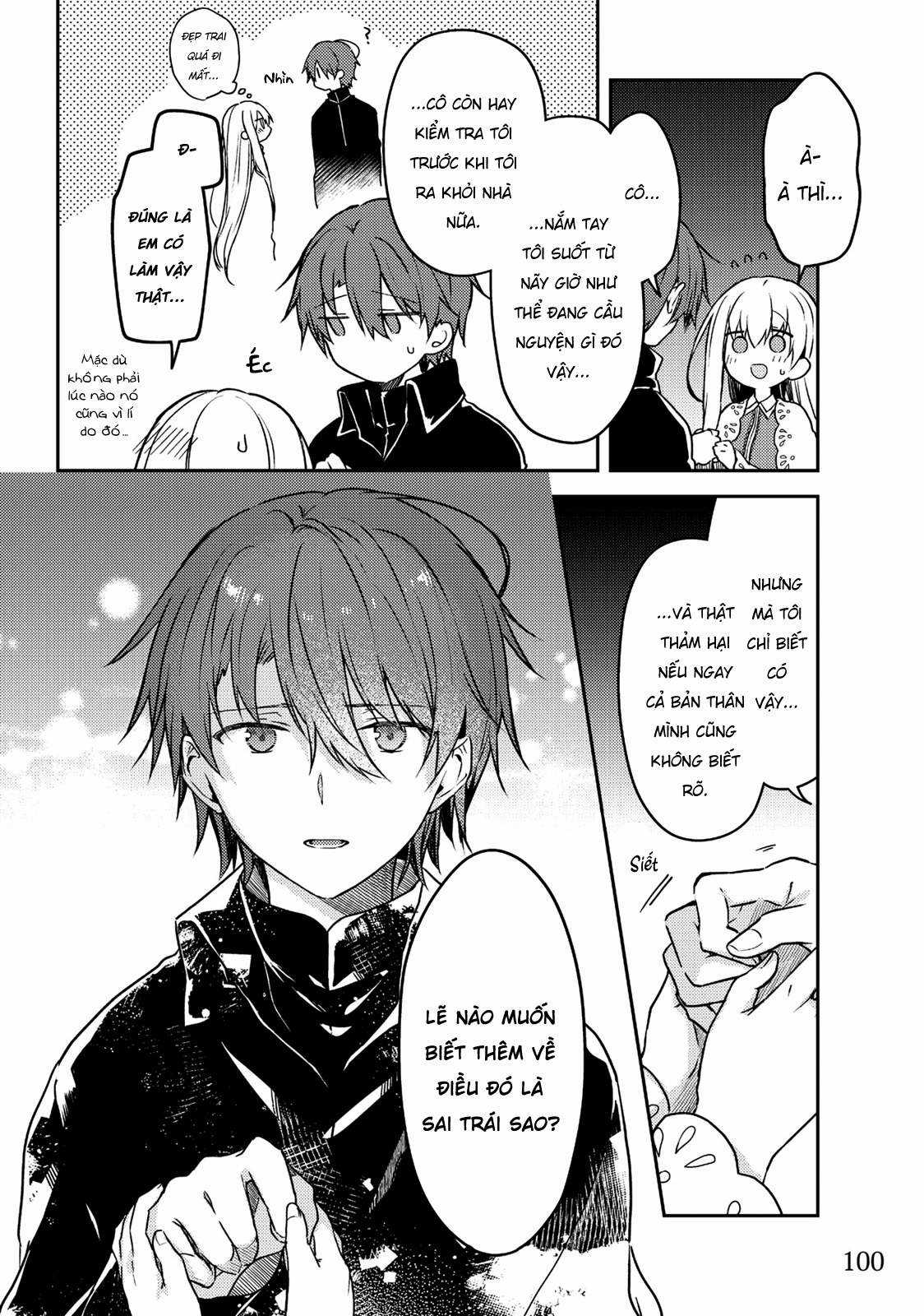 Shiro Seijo to Kuro Bokushi Chapter 54 trang 8