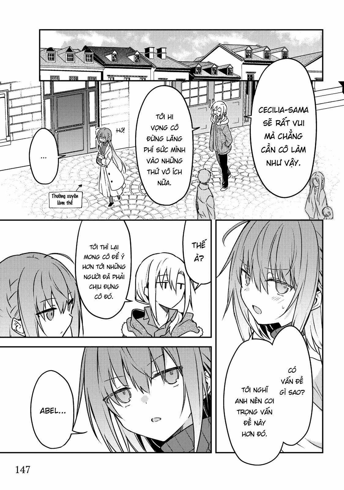 Shiro Seijo to Kuro Bokushi Chapter 55.5 trang 2