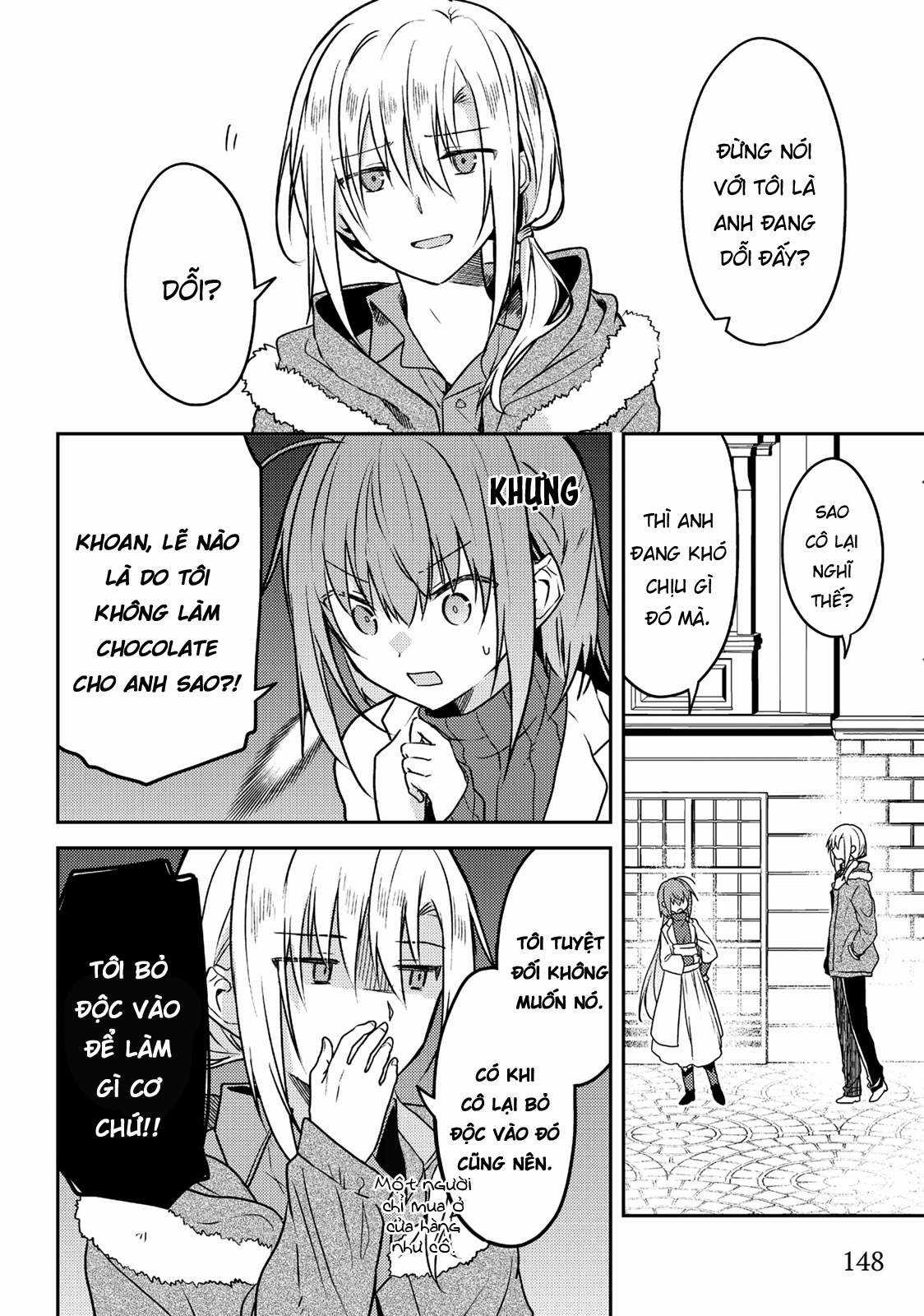 Shiro Seijo to Kuro Bokushi Chapter 55.5 trang 3