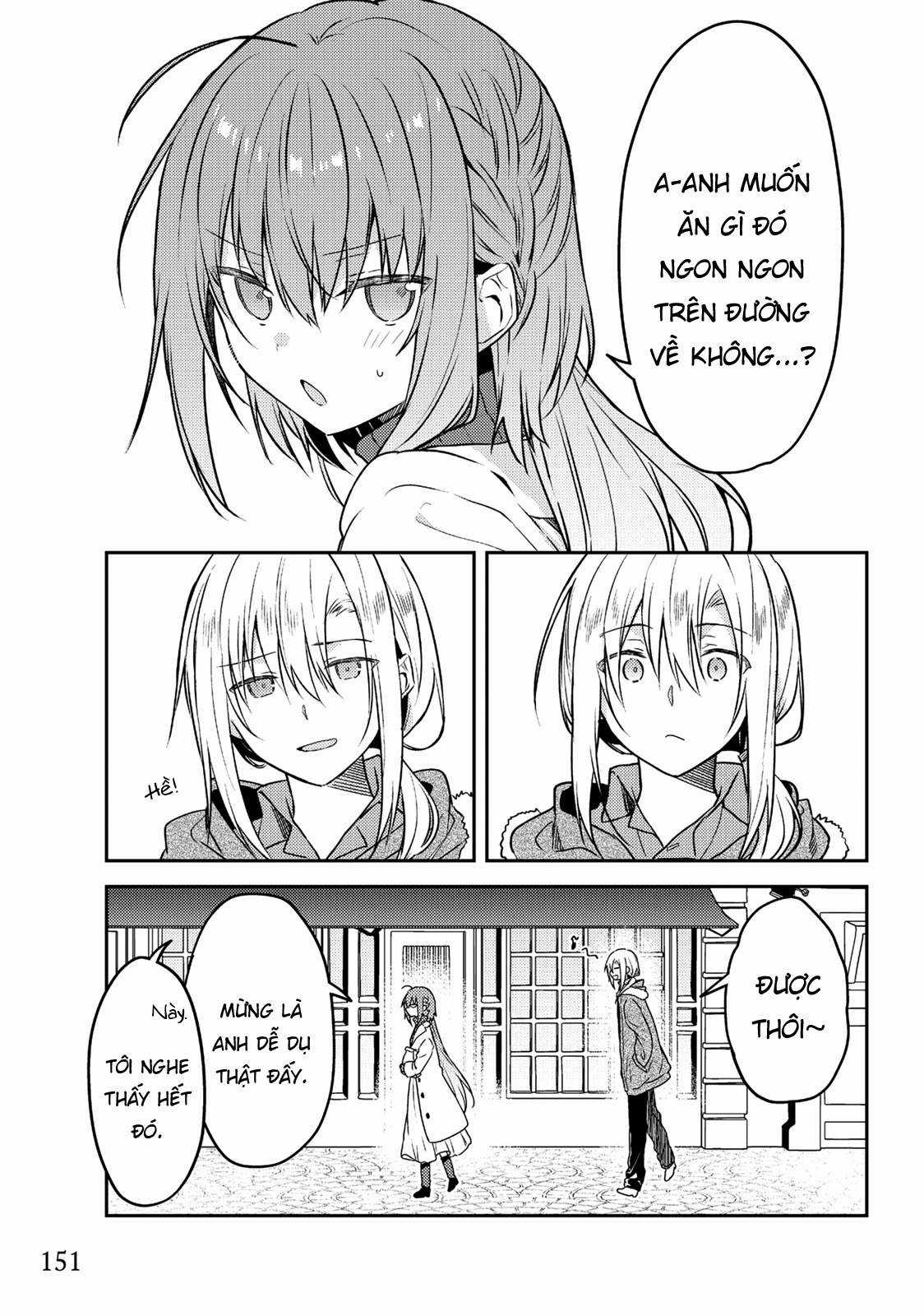 Shiro Seijo to Kuro Bokushi Chapter 55.5 trang 6